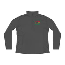 Load image into Gallery viewer, Brilliant Black Builders Robotics Team Women's Quarter-Zip Pullover