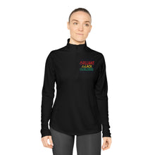 Load image into Gallery viewer, Brilliant Black Builders Robotics Team Women's Quarter-Zip Pullover