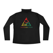 Load image into Gallery viewer, Brilliant Black Builders Robotics Team Women's Quarter-Zip Pullover
