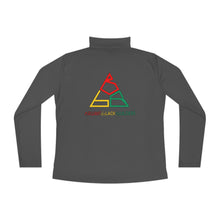 Load image into Gallery viewer, Brilliant Black Builders Robotics Team Women's Quarter-Zip Pullover
