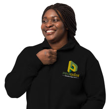 Load image into Gallery viewer, Pearadox Embroidered Quarter Zip Unisex Fleece Pullover (logo embroidered on the back)