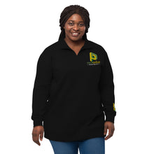Load image into Gallery viewer, Pearadox Embroidered Quarter Zip Unisex Fleece Pullover (logo embroidered on the back)