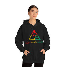 Load image into Gallery viewer, Brilliant Black Builders Unisex Heavy Blend™ Hooded Sweatshirt - Option 2