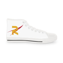 Load image into Gallery viewer, Robonauts FIRST Robotics Team 118 Men's High Top Sneakers - White