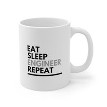 Load image into Gallery viewer, Eat Sleep Engineer Coffee Mug