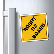 Load image into Gallery viewer, Robot on Board Car Magnet