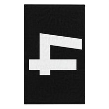 Load image into Gallery viewer, Number 4 Zero Team Rally Towel 11inx18in - Team Number - Jersey Number - Player Number - White