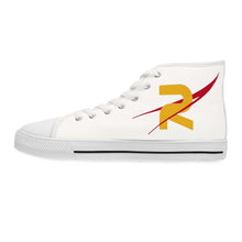 Load image into Gallery viewer, Robonauts FIRST Robotics Team 118 Women's High Top Sneakers - White