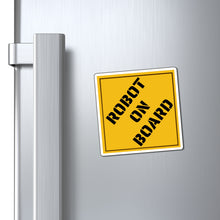 Load image into Gallery viewer, Robot on Board Car Magnet