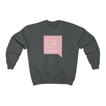 Load image into Gallery viewer, I Do Look Like an Engineer Unisex Heavy Blend Crewneck Sweatshirt