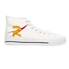 Load image into Gallery viewer, Robonauts FIRST Robotics Team 118 Women's High Top Sneakers - White
