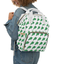 Load image into Gallery viewer, Peary Multifunctional White Backpack - Lots of Pockets and Compartments!