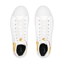 Load image into Gallery viewer, Robonauts FIRST Robotics Team 118 Men's High Top Sneakers - White