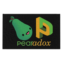 Load image into Gallery viewer, Peary Pearadox Robotics Team Rally Towel 11inx18in - Option 3