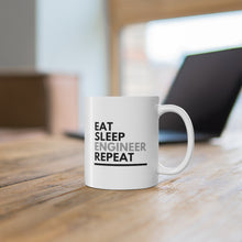 Load image into Gallery viewer, Eat Sleep Engineer Coffee Mug