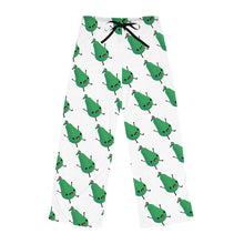 Load image into Gallery viewer, Peary Women's White Pajama Pants - Right Side Up