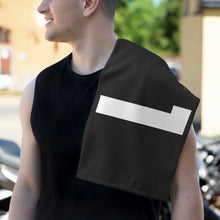 Load image into Gallery viewer, Number 1 Zero Team Rally Towel 11inx18in - Team Number - Jersey Number - Player Number - White