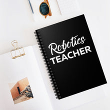 Load image into Gallery viewer, Robotics Teacher Notebook - Mentor Gift - Teacher Gift - LEGO League - FIRST Robot Team