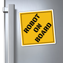 Load image into Gallery viewer, Robot on Board Car Magnet