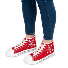 Load image into Gallery viewer, Nutrons FIRST Robotics Team 125 Women's High Top Sneakers