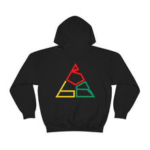Load image into Gallery viewer, Brilliant Black Builders Unisex Heavy Blend™ Hooded Sweatshirt - Option 1