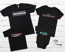 Load image into Gallery viewer, 100% STEMinist Bella+Canvas Soft Tee - Women in STEM - Girls Love Tech Gift - Girls Who Code - Smart Tech