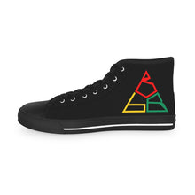 Load image into Gallery viewer, Brilliant Black Builders Robotics Club Supporting Black Youth in STEM - Men's High Top Sneakers