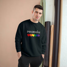 Load image into Gallery viewer, Pearadox Pride with Hearts All Champion Sweatshirt