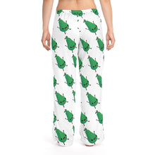 Load image into Gallery viewer, Peary Women's White Pajama Pants - Right Side Up