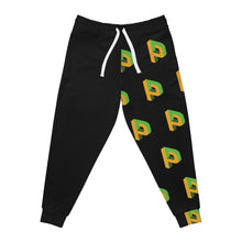 Load image into Gallery viewer, Split Pearadox Athletic Black Joggers