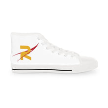 Load image into Gallery viewer, Robonauts FIRST Robotics Team 118 Men's High Top Sneakers - White