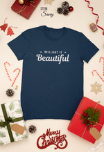 Load image into Gallery viewer, Brilliant is Beautiful Bella+Canvas Unisex Tee - Women in STEM - Female Engineer Gift - Smart Girl