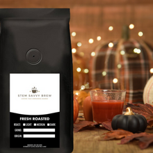 Load image into Gallery viewer, Flavored Coffees Sample Pack:    French Vanilla, Hazelnut, Cinnabun, Caramel, Mocha, Cinnamon Hazelnut