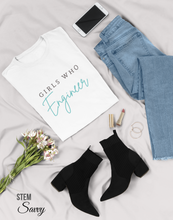 Load image into Gallery viewer, Girls Who Engineer Bella+Canvas Unisex Jersey Short Sleeve Tee