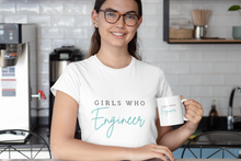 Load image into Gallery viewer, Girls Who Engineer Bella+Canvas Unisex Jersey Short Sleeve Tee
