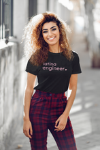 Load image into Gallery viewer, Latina Engineer with Heart Bella+Canvas Unisex Tee Women in STEM - Ingeniera - STEMinist