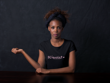 Load image into Gallery viewer, Scientist with Heart Bella+Canvas Unisex Tee- Women in STEM - Female Scientist Gift- STEMinst