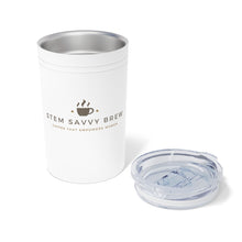 Load image into Gallery viewer, STEM Savvy Brew Coffee Vacuum Tumbler & Insulator, 11oz. Travel Mug