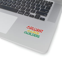 Load image into Gallery viewer, Brilliant Black Builders Kiss-Cut Stickers - Multiple Sizes