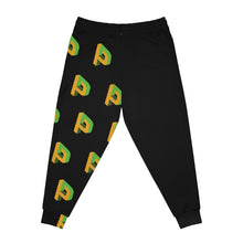 Load image into Gallery viewer, Split Pearadox Athletic Black Joggers