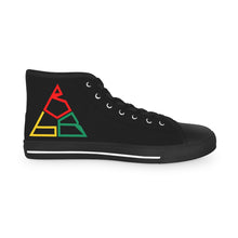 Load image into Gallery viewer, Brilliant Black Builders Robotics Club Supporting Black Youth in STEM - Men's High Top Sneakers