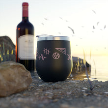 Load image into Gallery viewer, Science Wine Tumbler - Copper Vacuum Insulated Cup, 12oz - Female Engineer Gift - Scientist - Women in STEM - Graduation Gift for Her