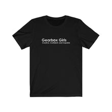Load image into Gallery viewer, Gearbox Girls Unisex Jersey Short Sleeve Tee