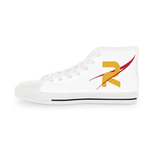 Load image into Gallery viewer, Robonauts FIRST Robotics Team 118 Men's High Top Sneakers - White