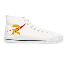 Load image into Gallery viewer, Robonauts FIRST Robotics Team 118 Women's High Top Sneakers - White