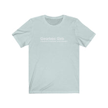 Load image into Gallery viewer, Gearbox Girls Unisex Jersey Short Sleeve Tee