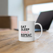 Load image into Gallery viewer, Eat Sleep Build Coffee Mug