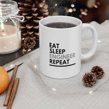 Load image into Gallery viewer, Eat Sleep Engineer Coffee Mug