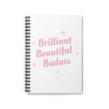Load image into Gallery viewer, Girl Badass Notebook - Badass Woman Gift