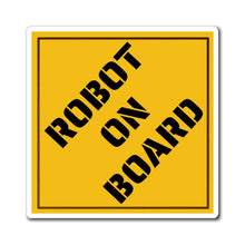 Load image into Gallery viewer, Robot on Board Car Magnet